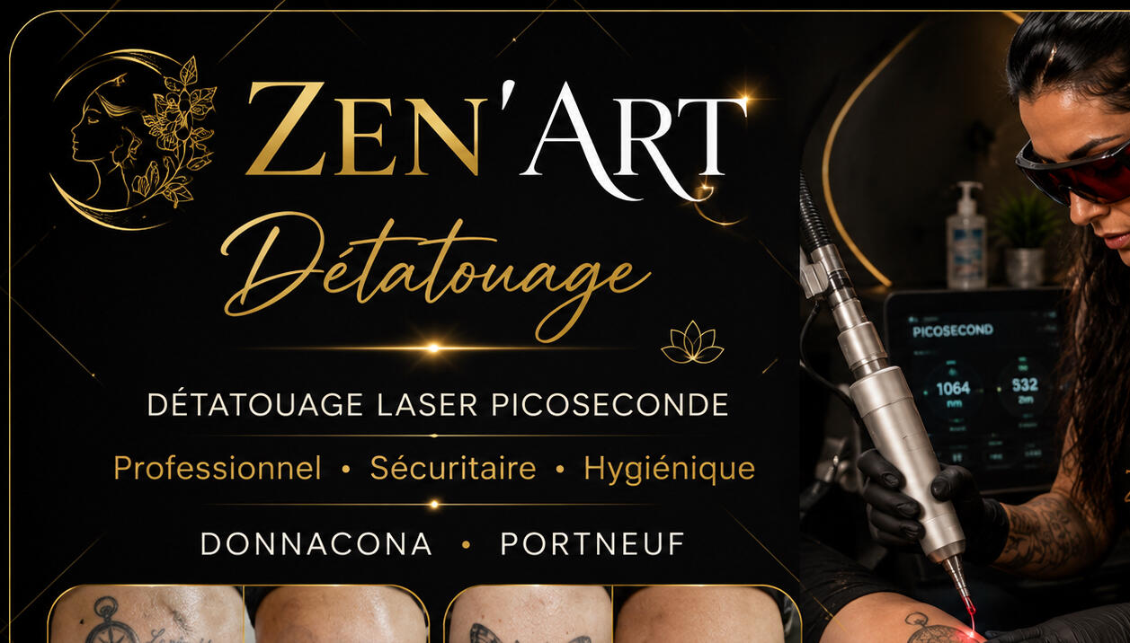 Clinique Zen'Art à Donnacona – services de laser et piercing